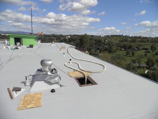 Moderní zateplení střechy je během několika hodin hotové